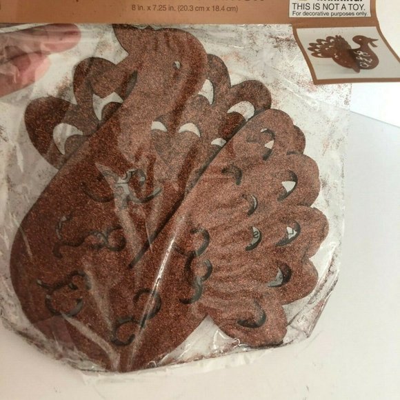 3D glittered TURKEY Shelf Table Decor - Picture 2 of 4